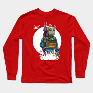 Robot Long Sleeve T-Shirt